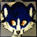 Pixel Yarn Badge - Kiyo by RooDwaggie