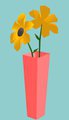 Unimpressive Low-Poly Flower Vase