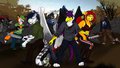 Furry Walking Dead YCH by James860406