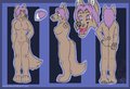 [comm] Luna flat color ref sheet