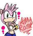 Amy rose by Lovehugs13