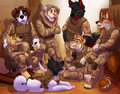 Band of Brothers by ChibiMarrow by DocBrutus