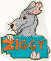 Ziggy's con badge