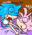 Tired out -sonamy by Lovehugs13