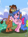 Pouncer and Firefly I by princessfirefly