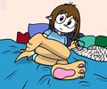 Stream - Izzy and her feet chill