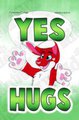 Yes Hugs Badge  by MikeyBunny
