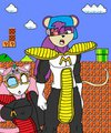 Jacob the Mouse and Cynthia the Cat (CyberDyne)