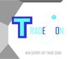 Trade on - new suport art trade logo