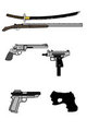 Jango's Weapons by Salrie
