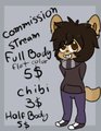 CHEAP Commission Stream OFFLINE by DamianFluffyDoge