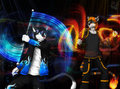Fire and Ice: Ravers On the Scene! by Darkgoose by frostcat