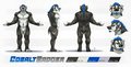Cobalt Character Reference Sheet Shaded by AsterionBlazing by CobaltBadger