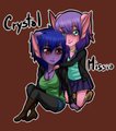 Crystal and Missia new looking by CrimsonSnow