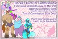 Open for Commissions by Rozga