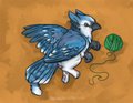 Li'l Birdie Griffins - Blue Jay Griffin by Caycowa