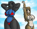 Beach Babes::. Liena and Amber