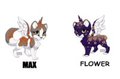 max and flower by PurpleGriffin