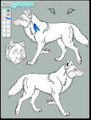 Kiyiya Howling Wolf template