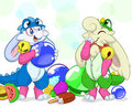 Bubble Bobble Bunny Buddies by Onigrift
