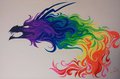 Rainbow Dragon Design