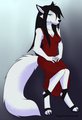 Red dress by Daediddles