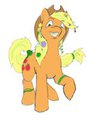 Fel Equestria - Applejack Ivyqueen of Asphodel by DarkEquestria