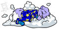 Sleeping on a cloud - By Kannakin