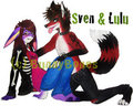 Lulu and Sven, THIS TIME WITH CLOTHES!