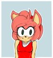 Amy Rose Bust Picture by AnthyStuff