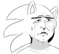 Sad Sonic is sad by TenshiGarden