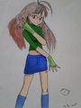 Self as anime girl by admael7014