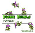 Donnie Shimeji (Download!) by Clawshawt
