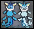 Vaporeon Ragdolls (Original Pattern)