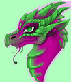 Dragon Fruit Dragon  by TinyTeaDragon