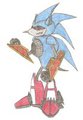 Meta Sonic Heroes (and Shadow)
