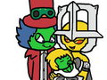 Dr. Krankcase, Luminous, and Baby Boltclank