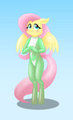 Flutters in green