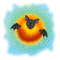 cute little poof bat