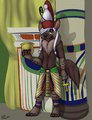 Pharaoh Osiris by hyenafur