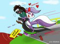 Fifi en patineta 3 by KikeRodz