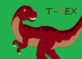 my own drawn t-rex