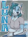 Luna Badge by Iggi