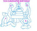 YCH Cub Birthday