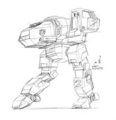 Walmart Doodle 20150731b - Stalker BattleMech