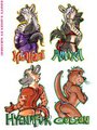 Old Art Repost: More Badges by hyenafur
