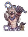 Old Art Repost: Osiris badge by hyenafur