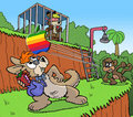 Kangaroo videogame - With Missy 'Roo