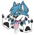 Wet Kisses Badge Kasey by JenSwiftpaw