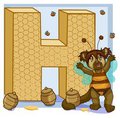 (toddlergirl) H is for Honey